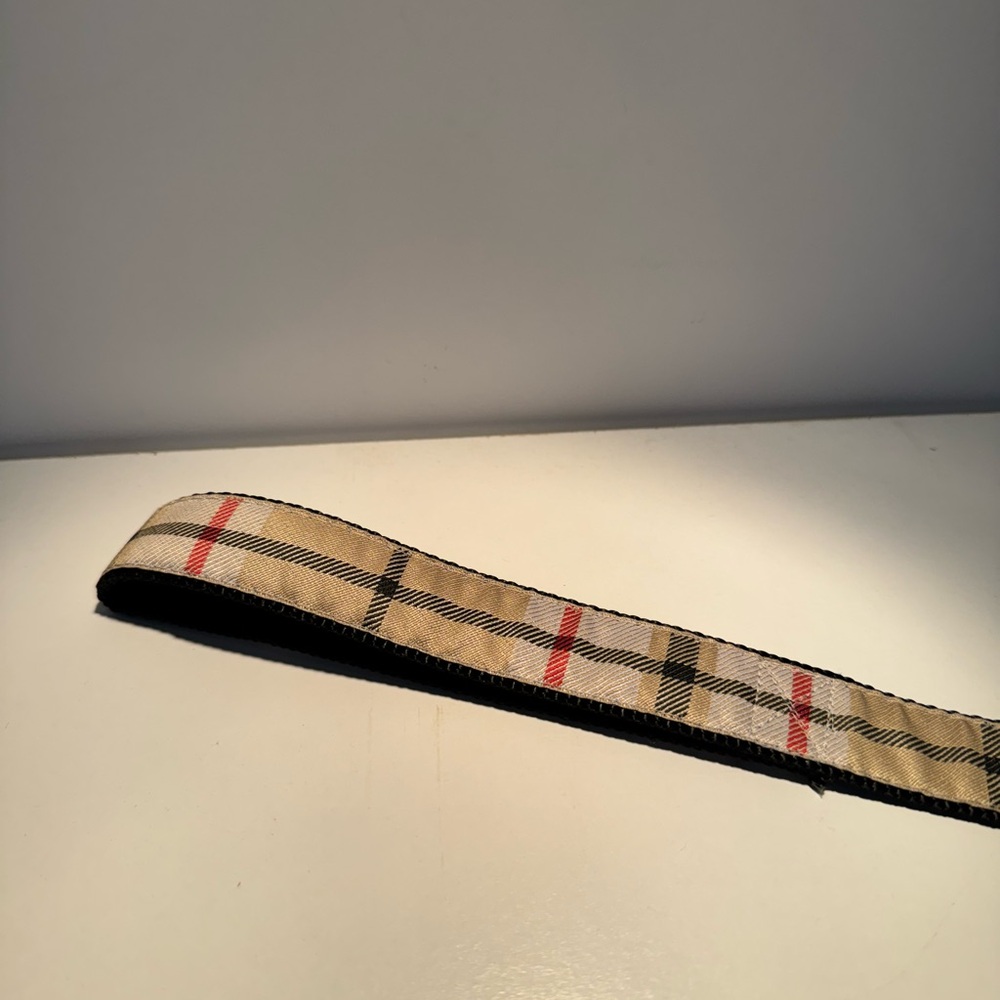 Artisan plaid dog leash - Picture 2 of 6